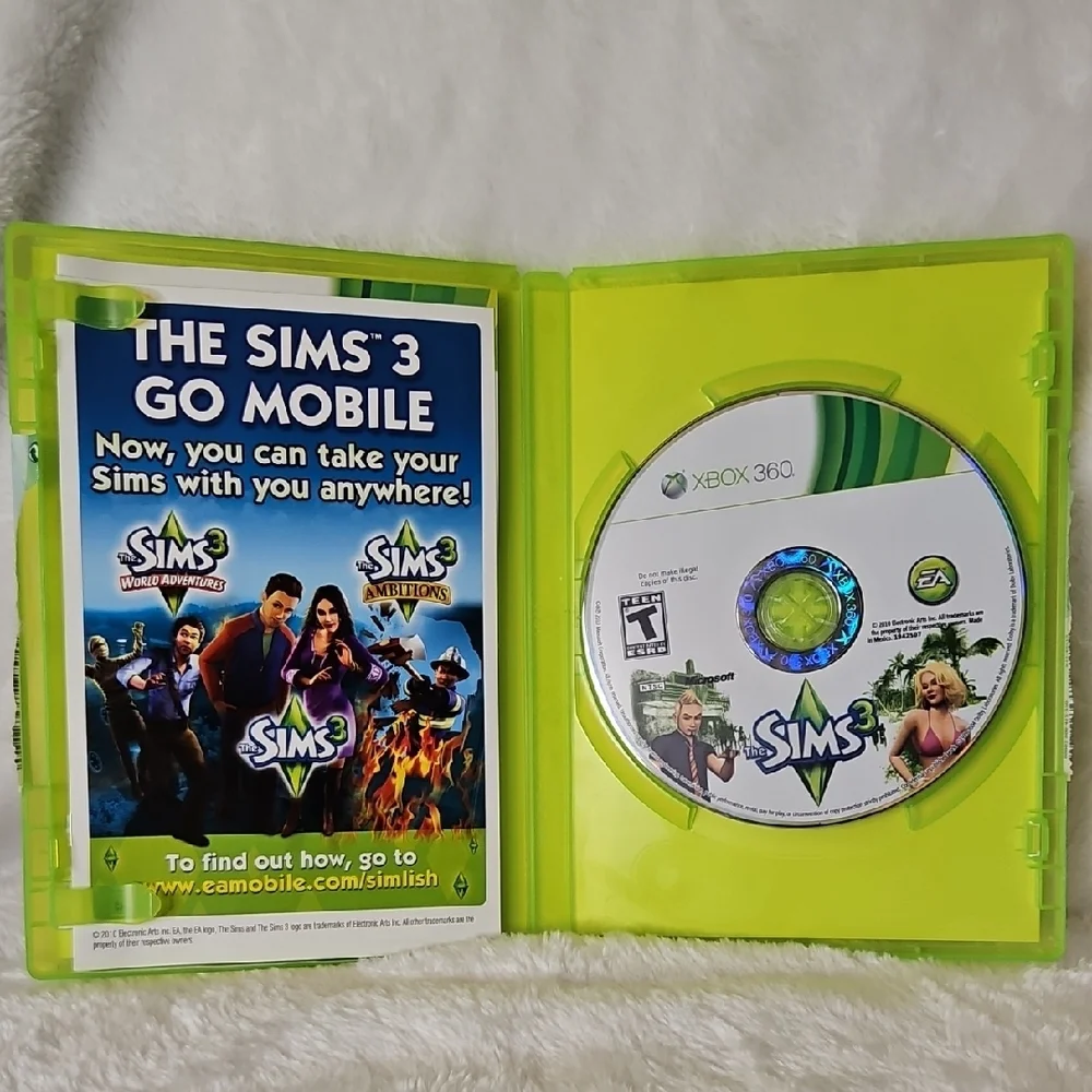 The Sims 3 Xbox 360 Video Game - Simulation